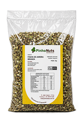 Folha de Amora Branca - Pinho Nuts