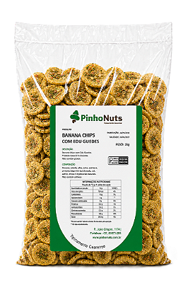 Banana Chips com Edu Guedes - Pinho Nuts