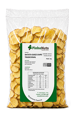 Batata Doce Chips Tradicional - Pinho Nuts