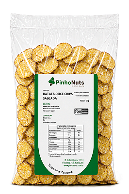 Batata Doce Chips Salgada - Pinho Nuts