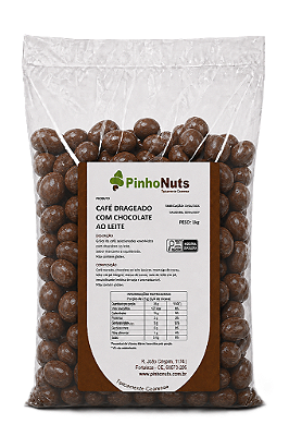 Cafe Drageado com Chocolate Ao Leite - Pinho Nuts