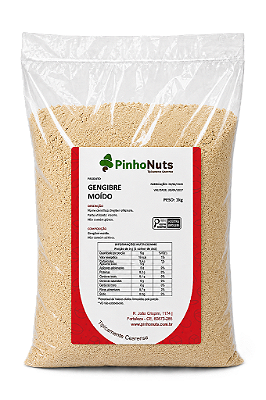 Gengibre Moído - Pinho Nuts