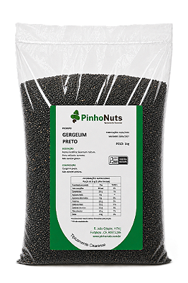 Gergelim Preto - Pinho Nuts