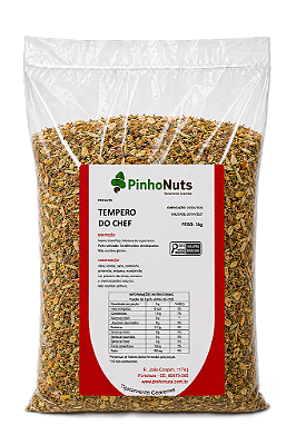 Tempero do Chef - Pinho Nuts