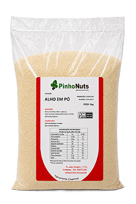 Alho em Pó - Pinho Nuts