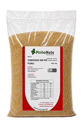 Cominho em Po Puro - Pinho Nuts