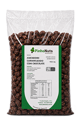 Amendoim Caramelizado com Chocolate - Pinho Nuts