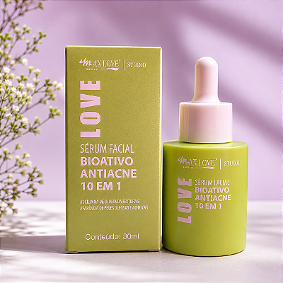 Sérum Facial Bioativo Antiacne Max Love 30ml
