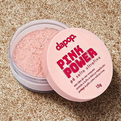 Pó Solto ultrafino DaPop Pink Power