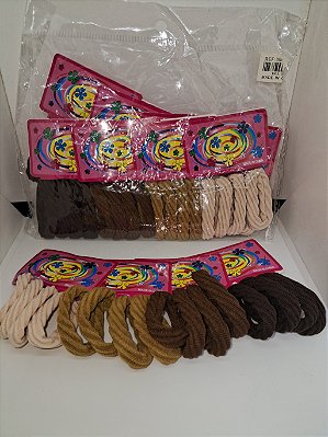 Kit elástico de cabelo
