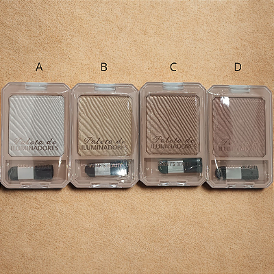 Paleta de iluminadores Sarahs Beauty