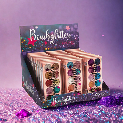 Paleta de Sombra Bombglitter - Febella