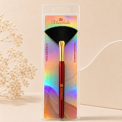 Pincel Leque Iluminador Mandala PM-544