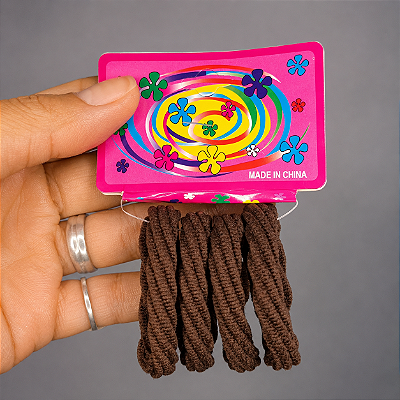 Elásticos Rabicó Xuxinha Cabelo Lycra Resistente e Confortável