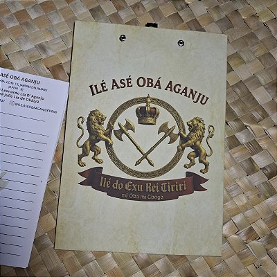 Prancheta personalizada