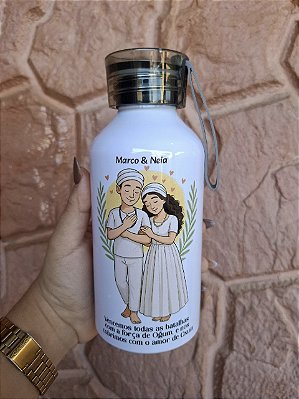 Garrafinha Decorativa Casal do Axé 500 ml