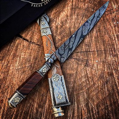 Faca Damasco Picassa