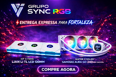 mini banner sync rgb branco