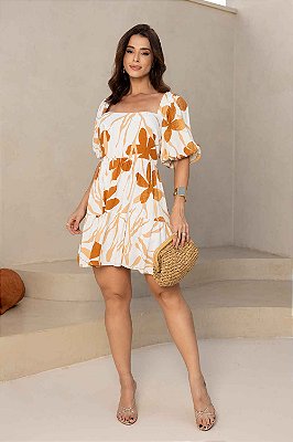 Vestido Valência Curto Ombro a Ombro