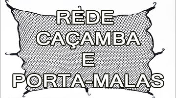 REDE ELÁSTICA PARA CAÇAMBA E PORTA-MALAS