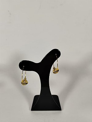 Brinco Argola Búzios Dourados