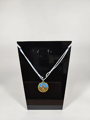 Fio de Proteção São Jorge Medalhão Resinado