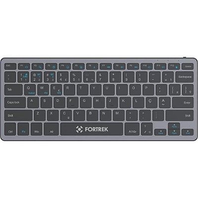Teclado Office Fortrek KB11 Compact Bluetooth Preto