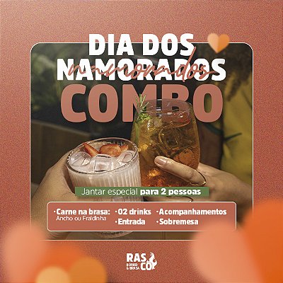 Combo Dia dos Namorados Rasco