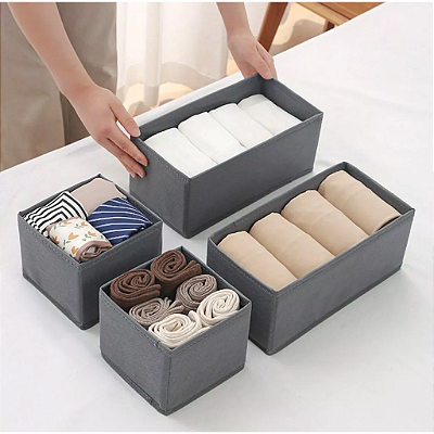 Caixa de armazenamento de roupas íntimas