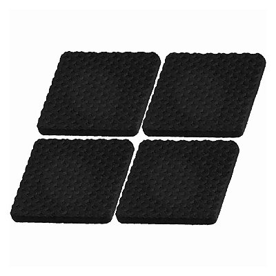 Protetor Antideslizante 3M Quadrado Preto Extra Grande