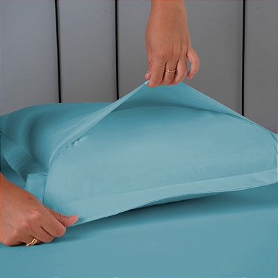 Porta Travesseiro 80% Algodão / 20% Poliéster Perca