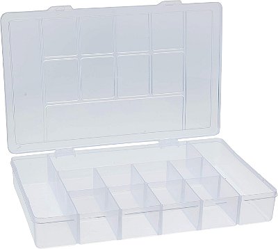 Box organizador transparente