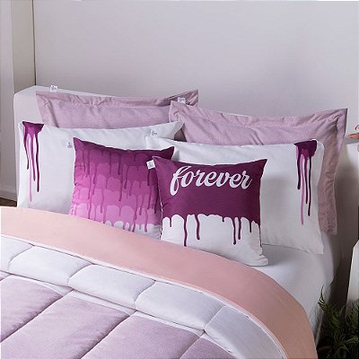 Kit Edredom Linho Colorful Casal King