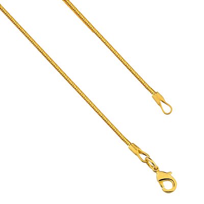 Cordão de Ouro Masculino Folheado 18k Rabo de Rato Diamantada 60cm