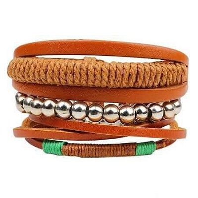 Mix De Pulseiras Masculinas Desert