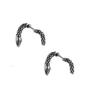 Brinco Masculino Cobra Eden - PAR