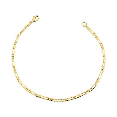 Pulseira Masculina 3x1 Folheada a Ouro 18k