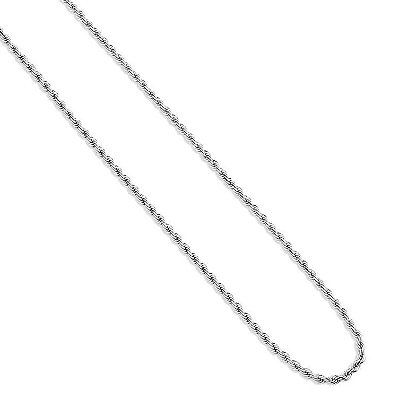 Colar Cordão Baiano Prata Aço Inoxidável - 70 cm