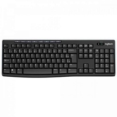 Teclado Sem Fio LOGITECH K270 Preto