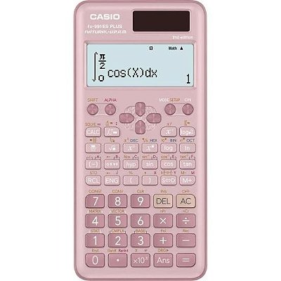 Calculadora Científica Casio FX-991ES Plus-2BU ‎Rosa
