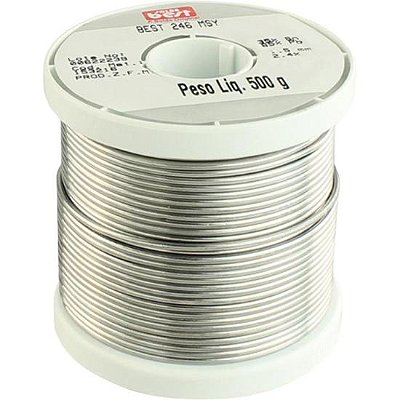 Solda em Fio 246-MSY15 35x65 500g Cinza Best