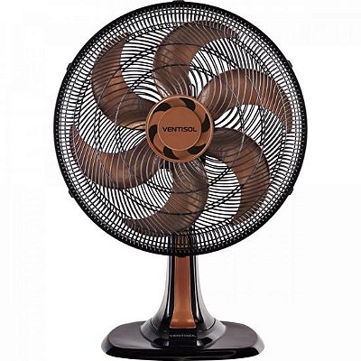 Ventilador de Mesa Ventisol Turbo 6 40cm Bronze 220v