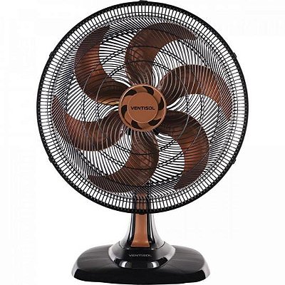 Ventilador de Mesa Ventisol Turbo 6 50cm Bronze 220v