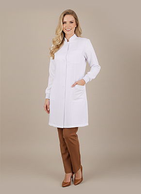 Jaleco Essence Feminino na cor Branco