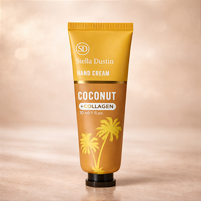 Creme para Mãos Stella Dustin Coconut + Collagen 30ml