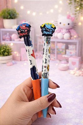 Caneta Gel Apagável BRW Truck 🚚