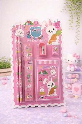 Kit Coelhinho Foofy Cute – 6 Itens