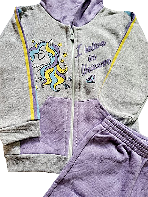 Conjunto Moletom Peluciado Infantil