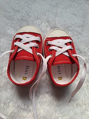 Tênis para Bebê tamanhos G (17/18) e GG (19/20)