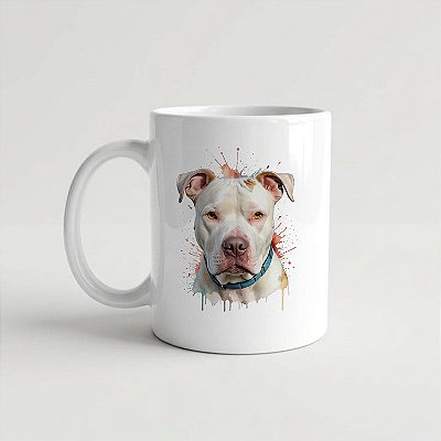 Caneca Ptibull Branca 325ml
